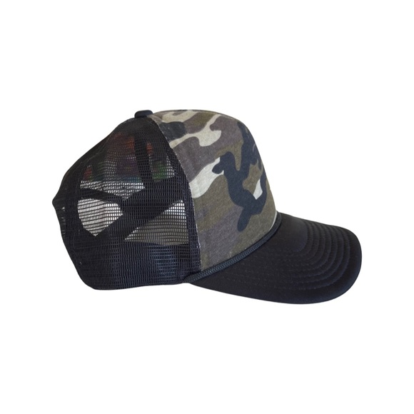Camouflage Trucker Hat - Picture 3 of 5
